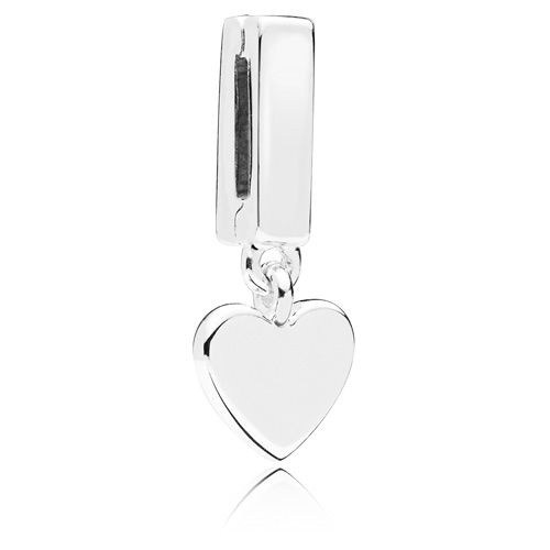 Reflexions Silver Floating Heart from Pandora Jewelry.  Item: 797643